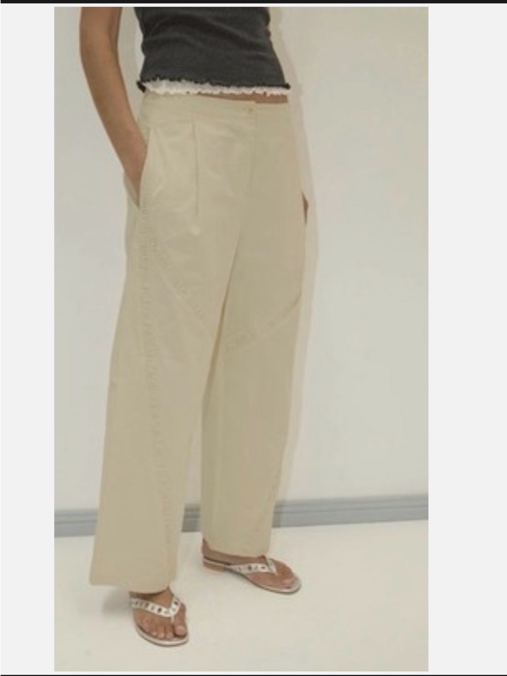 Deiji Studios Channel Trousers — Effortless Everyday XS
